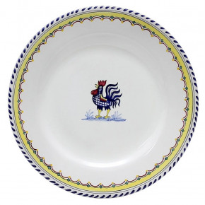 Orvieto Blue Rooster Simple Dinner Plate 11 in Rd