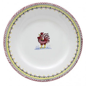 Orvieto Red Rooster Simple Dinner Plate 11 in Rd