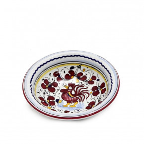Orvieto Red Rooster Salad Cereal Bowl 7.5 in Rd x 2.25 high/Deep