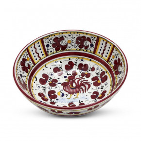 Orvieto Red Rooster Salad Bowl (Medium) 10 in Rd