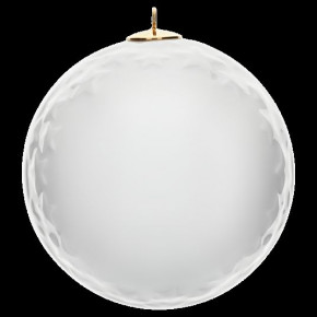 Tree Ornament Stars Ball With Relief Round 7 Cm