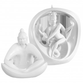 Figurine Set Buddha And Shiva