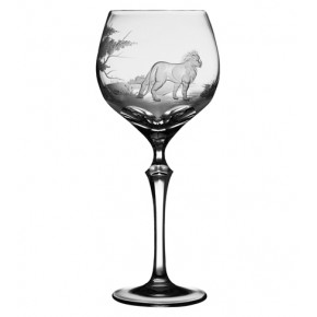 Safari Lion Clear Water Goblet