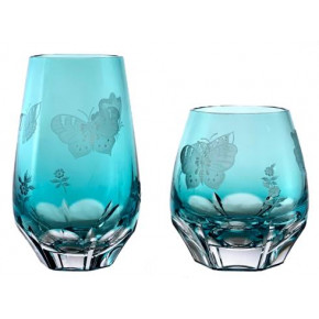 Papillon Turquoise Double Old Fashioned