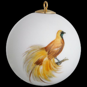 Tree Ornament Paradise Bird Round 5 Cm