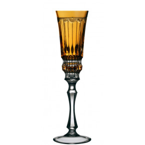 Venice Amber Champagne Flute