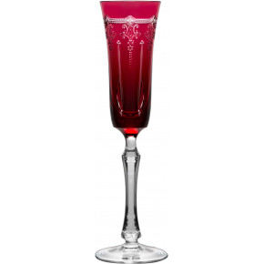 Lisbon Raspberry Champagne Flute H