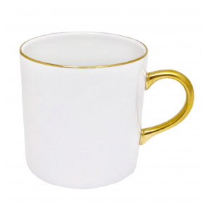Antique White Gold Mug