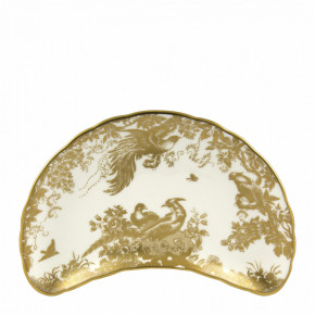 Aves Gold Salad Plate (Crescent)