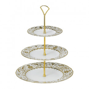 Darley Abbey White Cake Stand 3 Tier