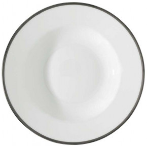 Fontainebleau Platinum French Rim Soup Plate Rd 9.1"