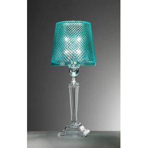 Cleopatra Lamp Turquoise H 18" (Special Order)