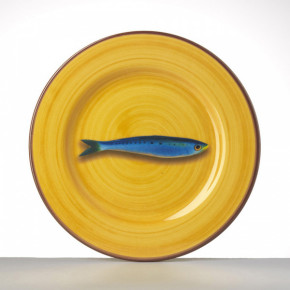 Aimone Yellow Melamine Dinner Plate 10.5" Rd