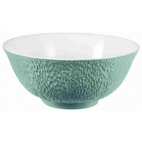 Mineral Irise Turquoise Blue Chinese Soup Bowl Rd 4.7"