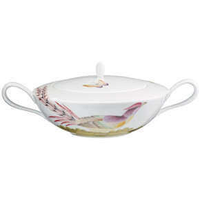 Paradis White Soup Tureen Round 10.2 in.