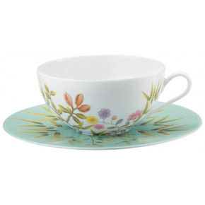 Paradis Turquoise Breakfast Saucer Rd 8.7"