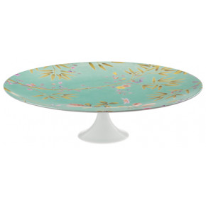 Paradis Turquoise Petit Four Stand Large Round 10.6 in.