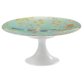 Paradis Turquoise Petit Four Stand Small Rd 6.3"