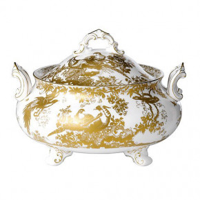 Aves Gold Soup Tureen