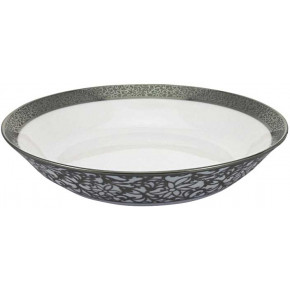 Tolede Platinum/White Coupe Soup Bowl Round 7.5 in.