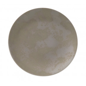 Crushed Velvet Grey Coupe Plate (6.5in/16.4cm)