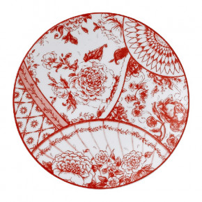 Victoria's Garden Red 21cm Plate