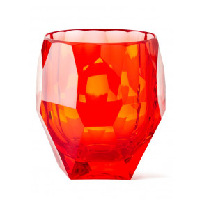 Filippo Ice Bucket Red H 6.5" x Diam 3.75", 7 oz