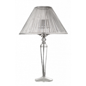 Plisse Lamp Clear H 21" (Special Order)