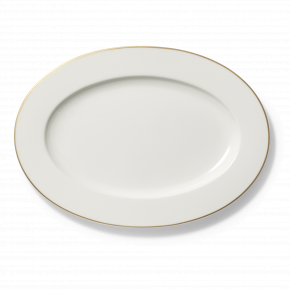 Golden Lane Oval Platter 39 Cm