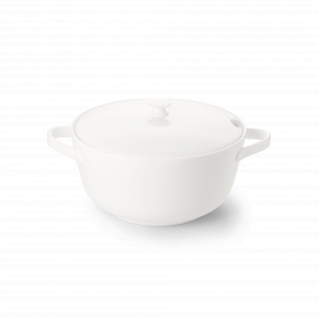 Classic Covered Vegetable Dish 2 L White