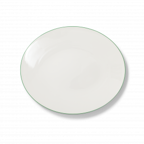 Simplicity Oval Platter / Fish Plate 32 Cm Green