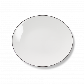 Simplicity Oval Platter / Fish Plate 32 Cm Black