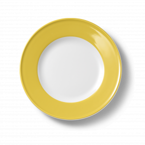 Solid Color Plate 26 Cm Rim Yellow