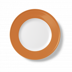 Solid Color Plate 26 Cm Rim Orange