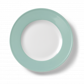 Solid Color Plate 28 Cm Rim Seawater Green