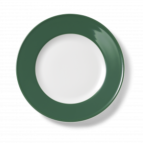 Solid Color Plate 28 Cm Rim Dark Green