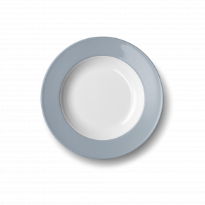 Solid Color Soup Plate 23 Cm Rim Grey