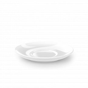 Solid Color Breakfast Saucer White