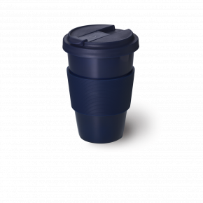 Solid Color Coffee To Go Mug 0.35 L Navy