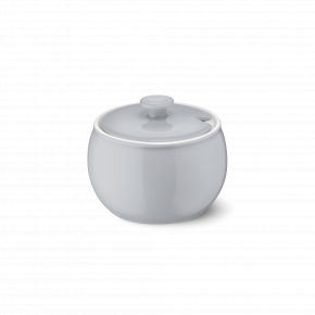 Solid Color Sugar Bowl With Lid 0.30 L Light Grey
