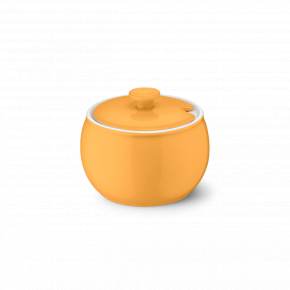 Solid Color Sugar Bowl With Lid 0.30L Tangerine