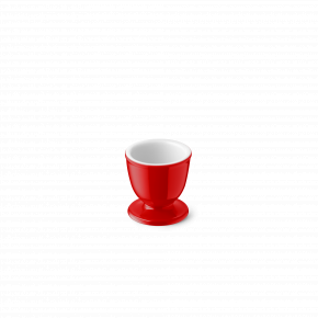 Solid Color Egg Cup Tall Bright Red