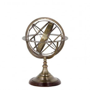 Globe Antique Brass Small
