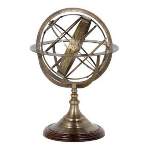Globe Antique Brass Large