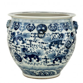 Chinese Fishbowl Vase