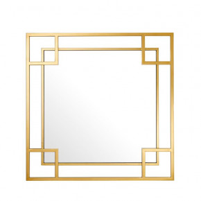 Morris Gold Square Mirror