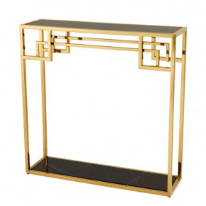 Console Table Morris Gold Finish