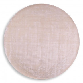 Palazzo 110" Round Feather Rug