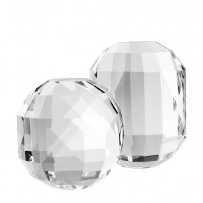 Trace Crystal Glass Set of 2 (Small, Large) Objects