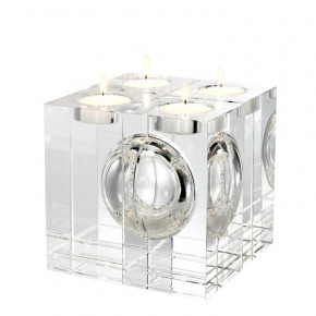 Argenta Crystal Glass Set of 4 Tealight Holders